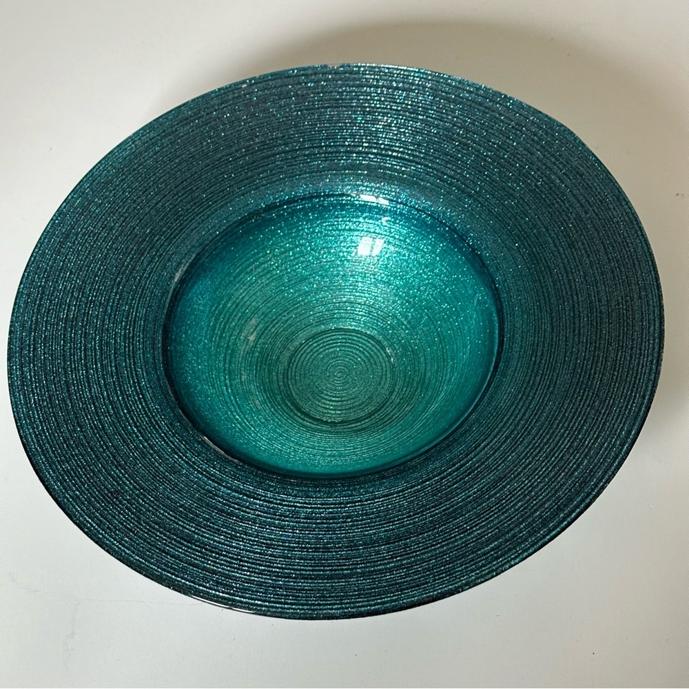 Akcam Turkish Glass Bowl 10 Inches